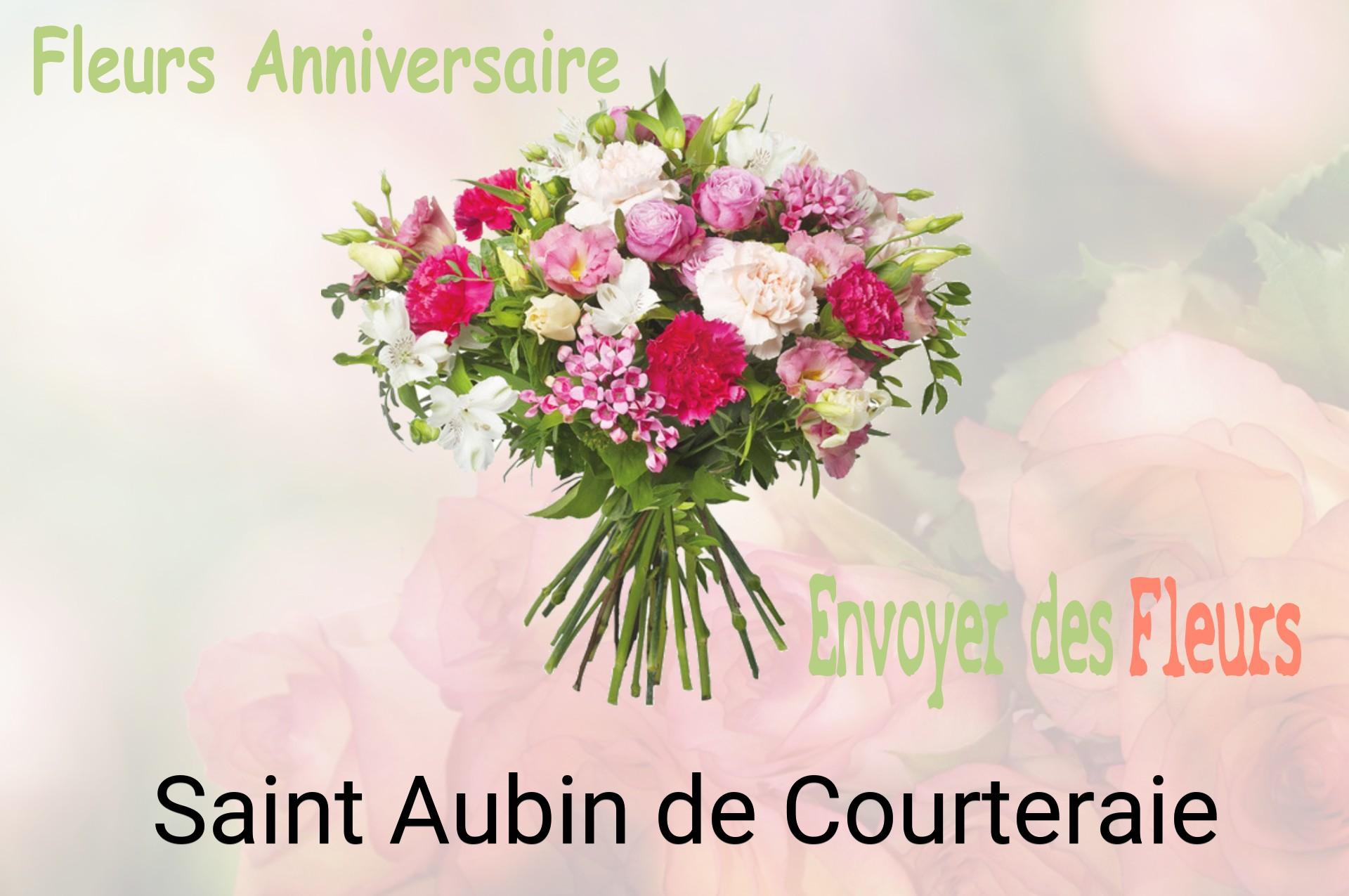 Bouquet de fleurs d’anniversaire livré à Saint-Aubin-de-Courteraie